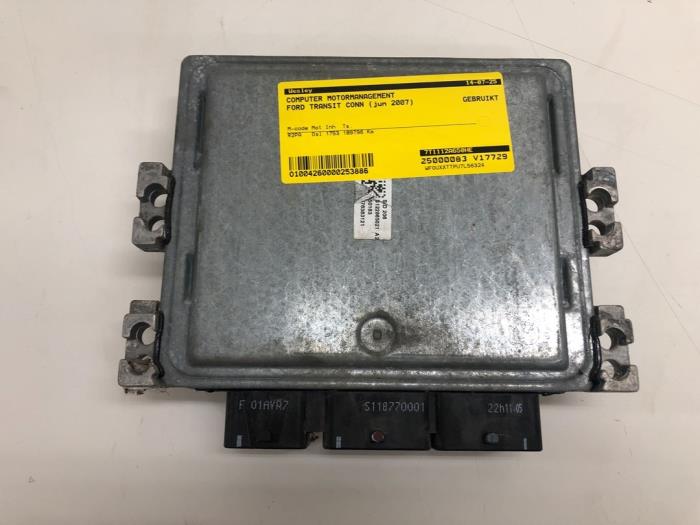 Used Engine management computer Ford Transit Connect 1.8 TDCi 75 Price € 208,95 Margin scheme offered by Wessel Parts & Service B.V.