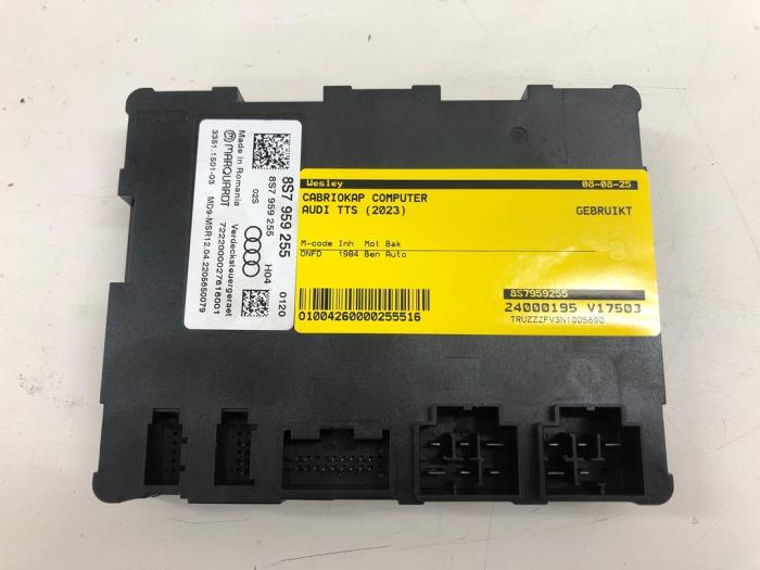 Usagé Ordinateur toit escamotable Audi TTS (FV3/FVP) Prix € 236,25 Règlement à la marge proposé par Wessel Parts & Service B.V.
