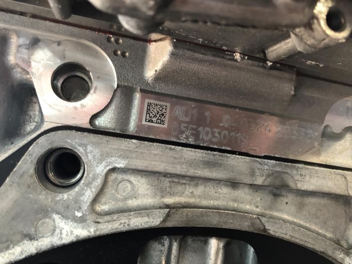 Engine from a Seat Leon Sportstourer (KLF) 1.5 eTSI 16V 2024