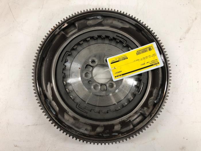 Used Flywheel Volkswagen Polo VI (AW1) 1.0 TSI 12V Price € 103,95 Margin scheme offered by Wessel Parts & Service B.V.