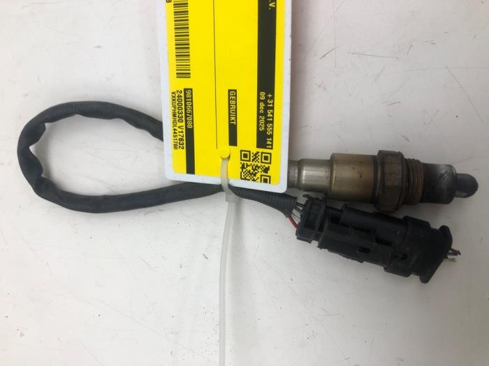 Usados Sonda Lambda Opel Corsa F (UB/UH/UP) 1.2 12V 75 Precio € 40,95 Norma de margen ofrecido por Wessel Parts & Service B.V.