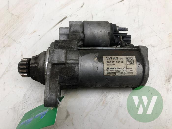 Gebrauchte Anlasser Volkswagen Golf VII Variant (AUVV) 1.4 TSI 16V Preis € 40,95 Margenregelung angeboten von Wessel Parts & Service B.V.