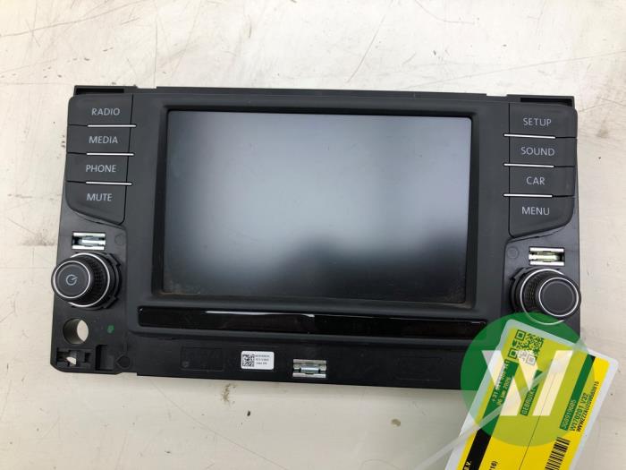 Begagnade Innerdisplay Volkswagen Golf Sportsvan (AUVS) 1.4 TSI 16V Pris € 93,45 Marginaltabell erbjuds av Wessel Parts & Service B.V.