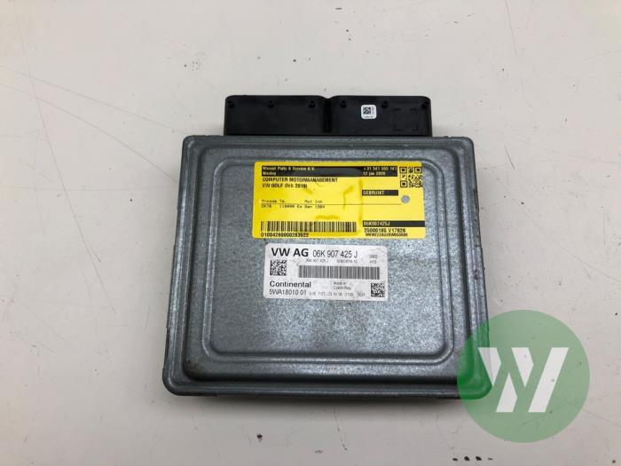 Used Engine management computer Volkswagen Golf VII (AUA) 2.0 GTI 16V Performance Package Price € 366,45 Margin scheme offered by Wessel Parts & Service B.V.