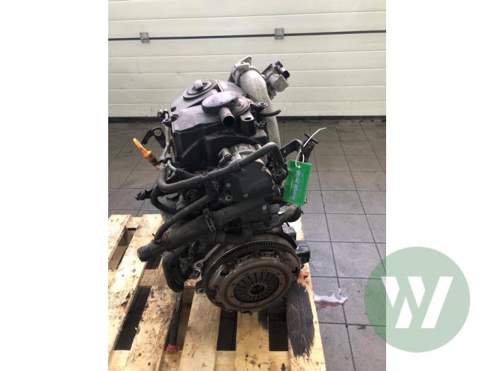 Usagé Moteur Skoda Roomster (5J) 1.4 TDI 80 Prix € 628,95 Règlement à la marge proposé par Wessel Parts & Service B.V.
