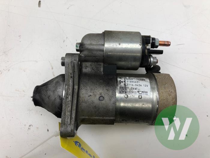Gebrauchte Anlasser Fiat 500 Abarth Preis € 36,75 Margenregelung angeboten von Wessel Parts & Service B.V.
