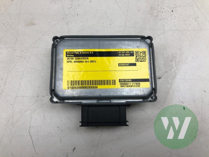 Używane DC/CD konwertor Opel Insignia Sports Tourer 1.5 CDTI 12V Cena € 40,95 Procedura marży oferowane przez Wessel Parts & Service B.V.