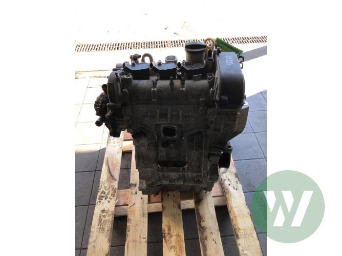 Używane Silnik Volkswagen Up! (121) 1.0 12V 60 Cena € 523,95 Procedura marży oferowane przez Wessel Parts & Service B.V.