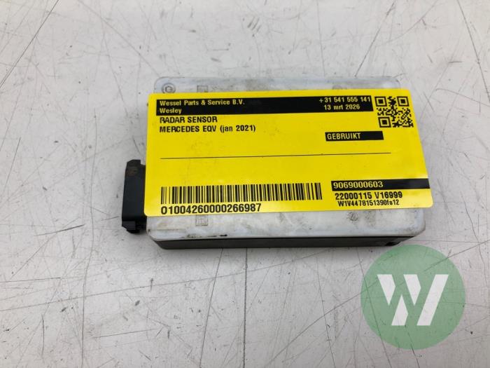 Begagnade Radarsensor Mercedes EQV 300 Pris € 236,25 Marginaltabell erbjuds av Wessel Parts & Service B.V.