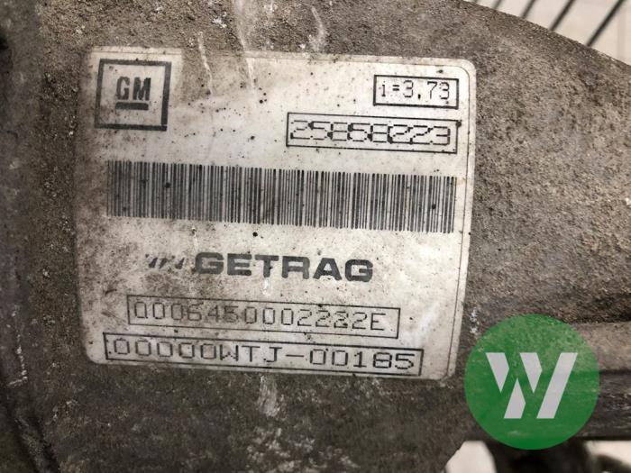 Gebrauchte Differential hinten Opel GT 2.0 16V Turbo Preis € 1.311,45 Margenregelung angeboten von Wessel Parts & Service B.V.