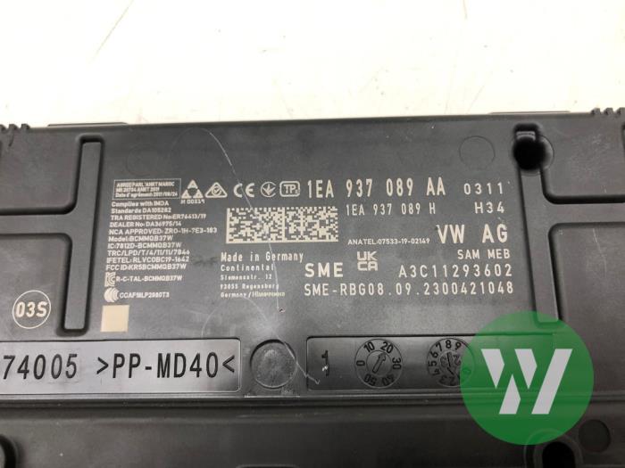 Body control computer from a Volkswagen ID.4 (E21) Performance 77 kWh 2023