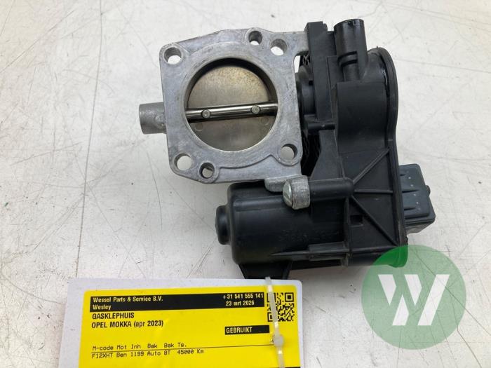 Gebrauchte Drosselklappengehäuse Opel Mokka 1.2 Turbo 12V Preis € 82,95 Margenregelung angeboten von Wessel Parts & Service B.V.