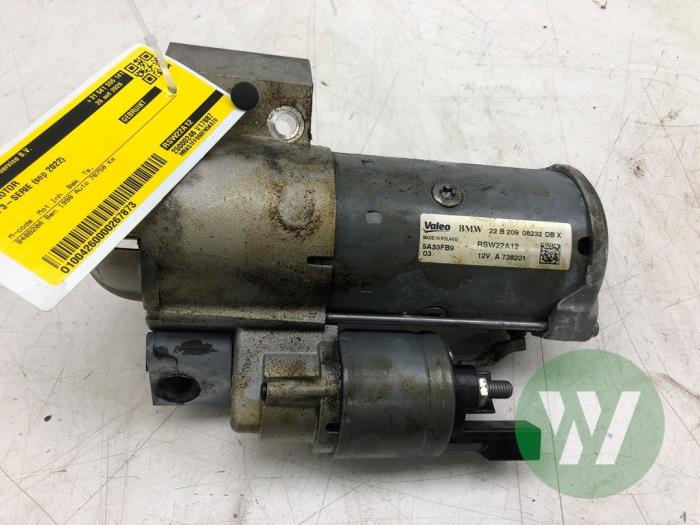 Begagnade Startmotor BMW 3 serie (G20) 320i 2.0 TwinPower Turbo 16V Pris € 103,95 Marginaltabell erbjuds av Wessel Parts & Service B.V.