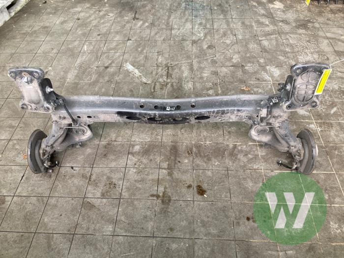 Usagé Train arrière complet Volkswagen T-Cross 1.0 TSI 115 12V Prix € 366,45 Règlement à la marge proposé par Wessel Parts & Service B.V.