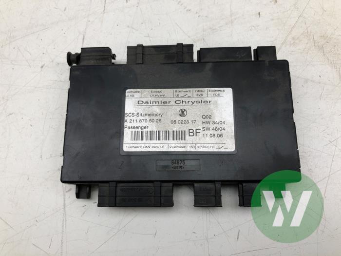 Begagnade Sätesdator Mercedes R (W251) 3.0 320 CDI 24V 4-Matic Pris € 51,45 Marginaltabell erbjuds av Wessel Parts & Service B.V.
