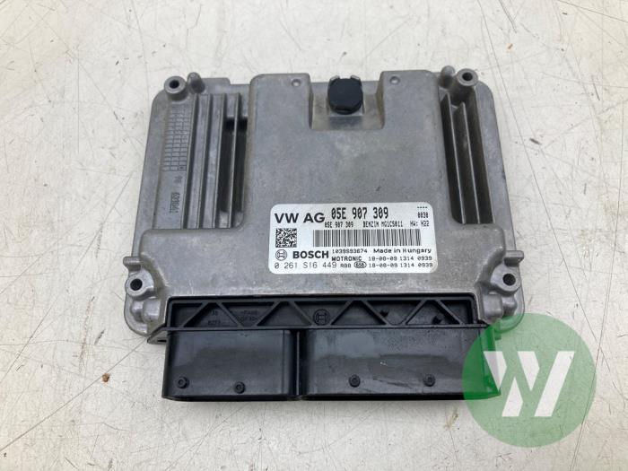 Used Engine management computer Volkswagen Golf Sportsvan (AUVS) 1.5 TSI Evo BlueMotion 16V Price € 103,95 Margin scheme offered by Wessel Parts & Service B.V.