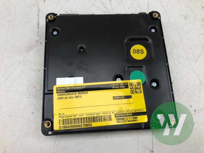 Usados Módulo de comunicación Audi A4 Allroad Quattro (B9) 3.0 50 TDI Mild hybrid V6 24V Precio € 313,95 Norma de margen ofrecido por Wessel Parts & Service B.V.
