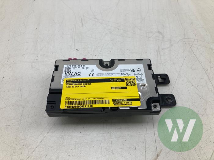 Usados Módulo de comunicación Audi S3 Limousine (GYL) Precio € 288,75 Norma de margen ofrecido por Wessel Parts & Service B.V.