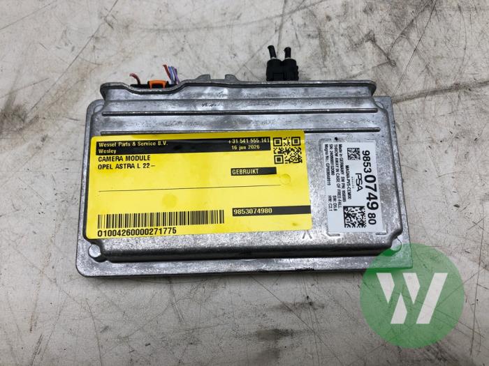 Używane Modul kamery Opel Astra Cena € 131,25 Procedura marży oferowane przez Wessel Parts & Service B.V.