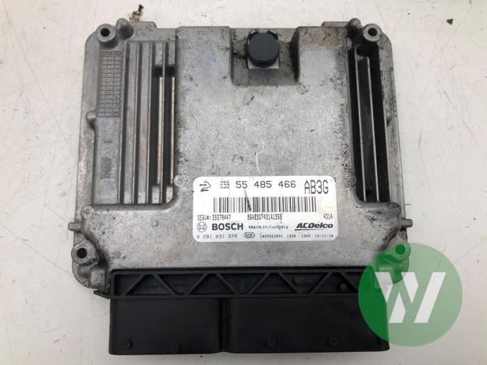 Used Engine management computer Opel Astra J Sports Tourer (PD8/PE8/PF8) 2.0 CDTI 16V 160 Price € 51,45 Margin scheme offered by Wessel Parts & Service B.V.