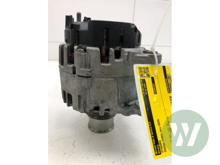 Begagnade Dynamo Skoda Fabia IV (PJ3) 1.0 TSI 12V Pris € 51,45 Marginaltabell erbjuds av Wessel Parts & Service B.V.