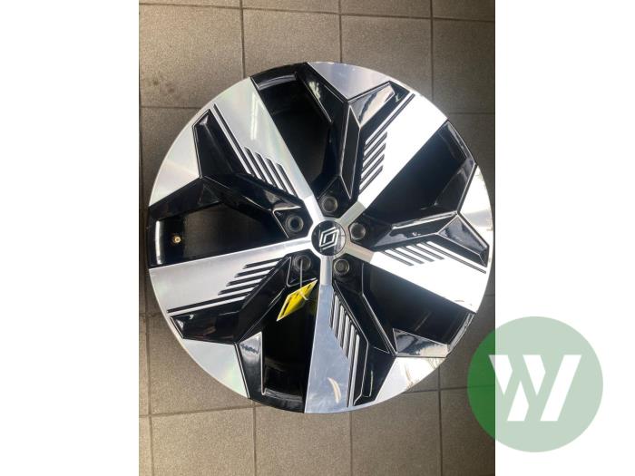 Używane Obrecz Renault Megane E-Tech (RCB) 60 kWh Cena € 471,45 Procedura marży oferowane przez Wessel Parts & Service B.V.