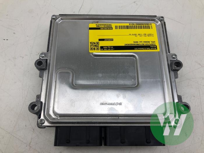 Used Engine management computer Opel Mokka 1.2 Turbo 12V Price € 183,75 Margin scheme offered by Wessel Parts & Service B.V.
