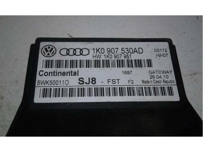Zestaw zdalnego sterowania z Volkswagen Caddy Combi III (2KB,2KJ) 1.9 TDI 2009