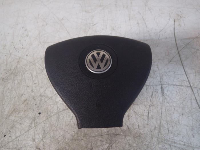 Left airbag (steering wheel) from a Volkswagen Eos (1F7/F8)  2007