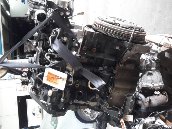 Motor van een Nissan Qashqai (J11) 1.5 dCi DPF 2016