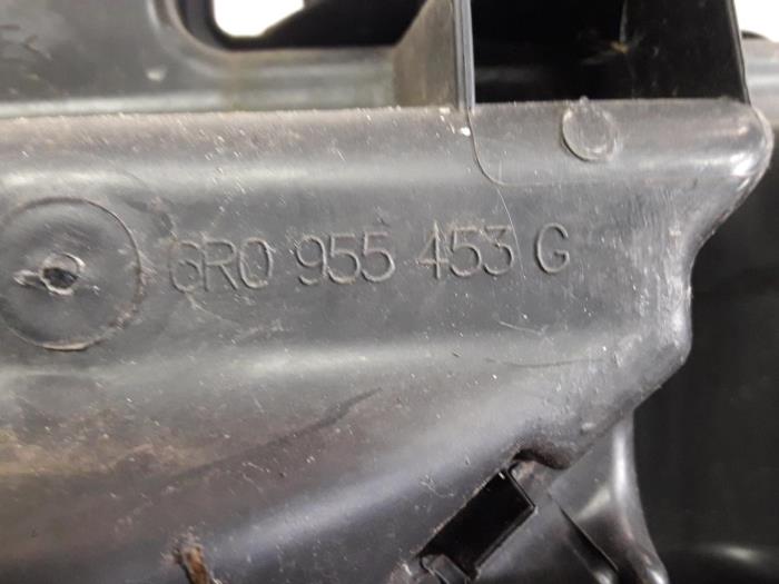 Front windscreen washer reservoir Skoda Fabia II 1.2i 6R0955453G