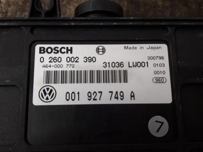 Used Automatic gearbox computer Volkswagen Polo III (6N1) 1.4i 60 Price € 100,00 Margin scheme offered by De Witte Boerderij AutoMotive
