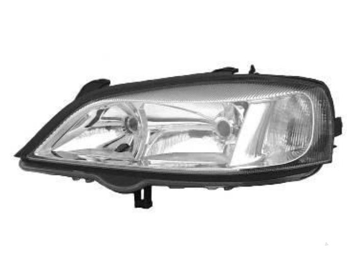 Headlight, right from a Opel Astra 2000