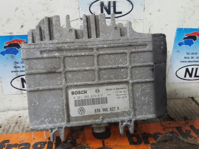 Used Engine management computer Volkswagen Polo III (6N1) 1.4i 60 Price € 65,00 Margin scheme offered by De Witte Boerderij AutoMotive