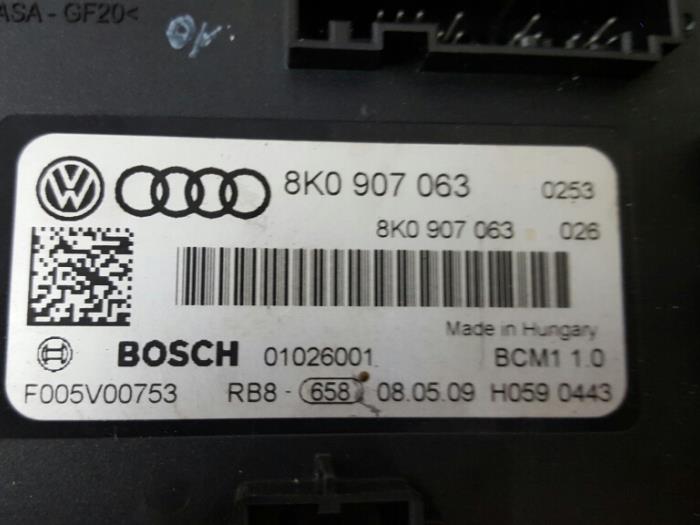Used Body control computer Audi A4 Avant (B8) 2.0 TDI 16V Price € 75,00 Margin scheme offered by De Witte Boerderij AutoMotive