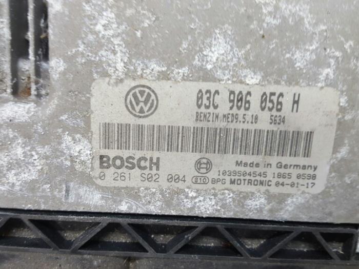 Used Engine management computer Volkswagen Golf V (1K1) 1.4 FSI 16V Price € 100,00 Margin scheme offered by De Witte Boerderij AutoMotive