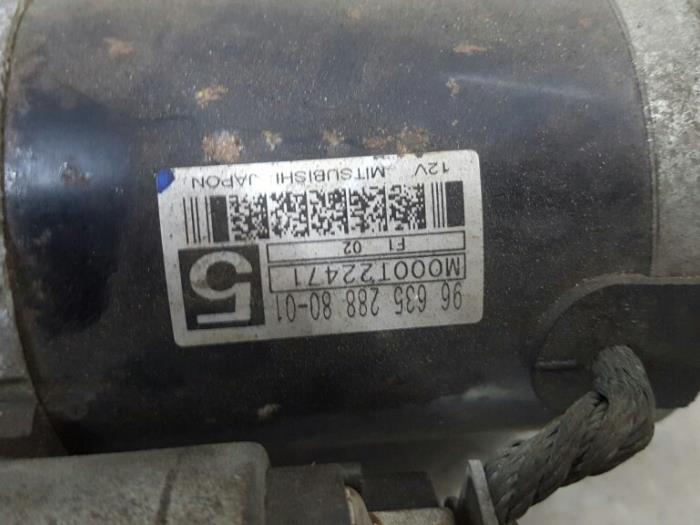 Gebrauchte Anlasser Peugeot 508 (8D) 1.6 HDiF 16V Preis € 15,00 Margenregelung angeboten von De Witte Boerderij AutoMotive