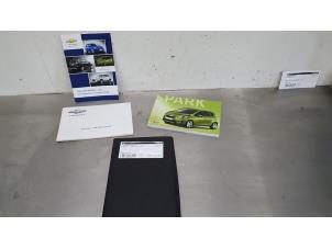 Used Instruction Booklet Chevrolet Spark 1.2 16V Price € 25,00 Margin scheme offered by De Witte Boerderij B.V.