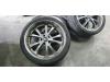 Set of sports wheels from a Volkswagen Touareg (7LA/7L6), 2002 / 2010 4.2 V8 40V, SUV, Petrol, 4.172cc, 228kW (310pk), 4x4, AXQ, 2002-12 / 2006-11, 7LA 2003