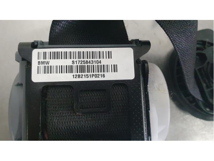 Front seatbelt, left from a BMW X3 (F25) xDrive20d 16V 2012