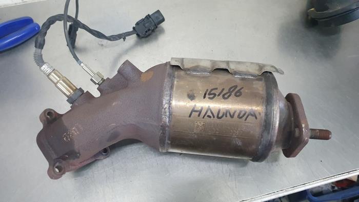 Catalytic converter from a Hyundai H300 2018