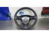 Steering wheel from a Peugeot 107, 2005 / 2014 1.0 12V, Hatchback, Petrol, 998cc, 50kW (68pk), FWD, 384F; 1KR, 2005-06 / 2014-05, PMCFA; PMCFB; PNCFA; PNCFB 2013