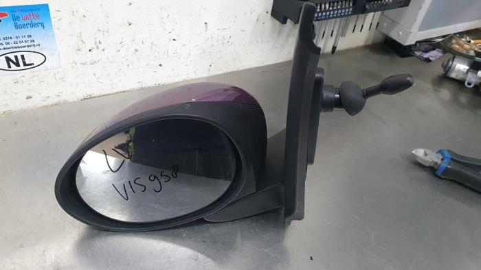 Wing mirror, left from a Peugeot 107 1.0 12V 2013