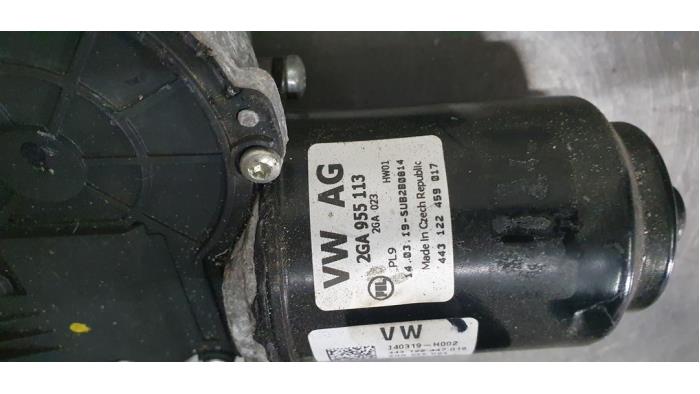 Wiper motor + mechanism from a Volkswagen T-Roc 1.5 TSI Evo BMT 16V 2019
