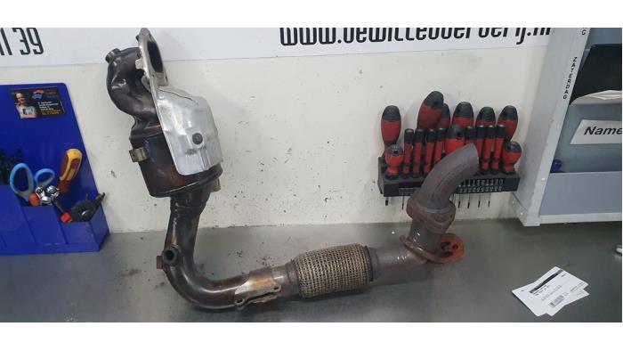Gebrauchte Katalysator Ford Fiesta 6 (JA8) 1.0 SCI 12V 80 Preis € 175,00 Margenregelung angeboten von De Witte Boerderij AutoMotive