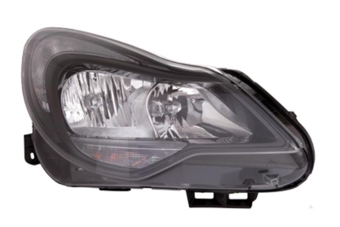 Nowe Reflektor prawy Opel Corsa Cena € 136,32 Z VAT oferowane przez De Witte Boerderij AutoMotive