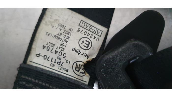 Seatbelt tensioner, right from a Toyota Aygo (B10) 1.0 12V VVT-i 2008