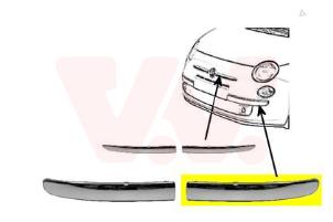 New Front bumper strip, left Fiat 500 Price € 12,74 Inclusive VAT offered by De Witte Boerderij B.V.