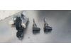 Set of locks from a Toyota Yaris II (P9), 2005 / 2014 1.0 12V VVT-i, Hatchback, Petrol, 998cc, 51kW (69pk), FWD, 1KRFE, 2005-08 / 2011-12, KSP90 2007