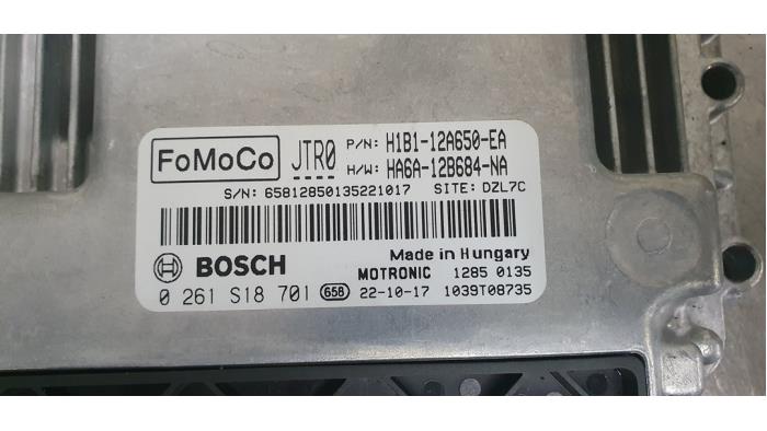 Used Engine management computer Ford Fiesta 7 Price € 150,00 Margin scheme offered by De Witte Boerderij AutoMotive